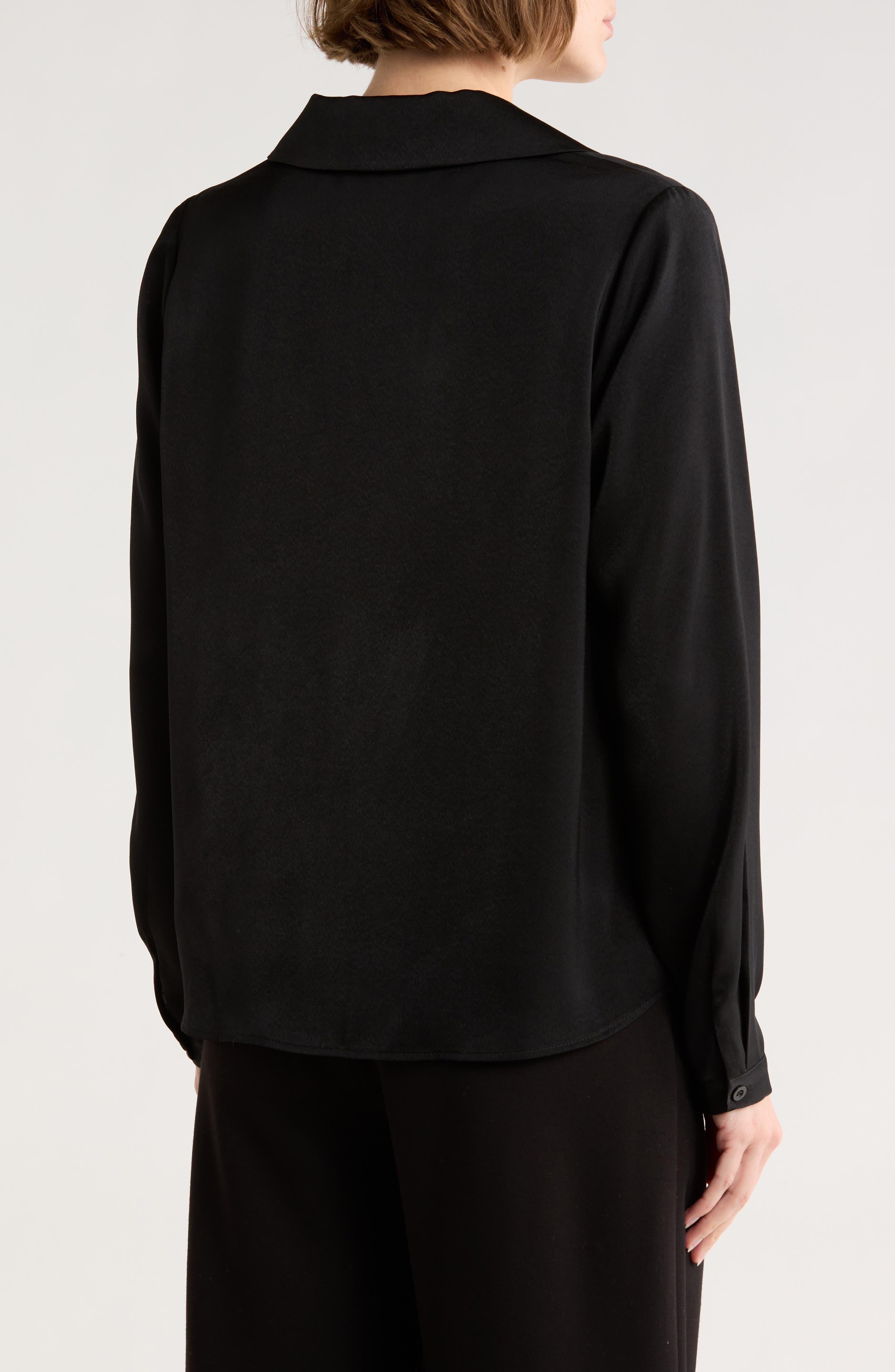 Johnny Collar Long Sleeve Top - image 2