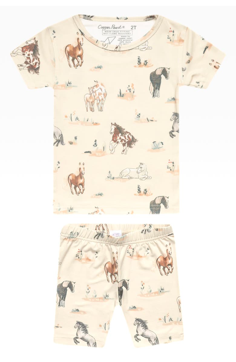 Copper Pearl Montana Two-Piece Short Pajamas, Main, color, Montana