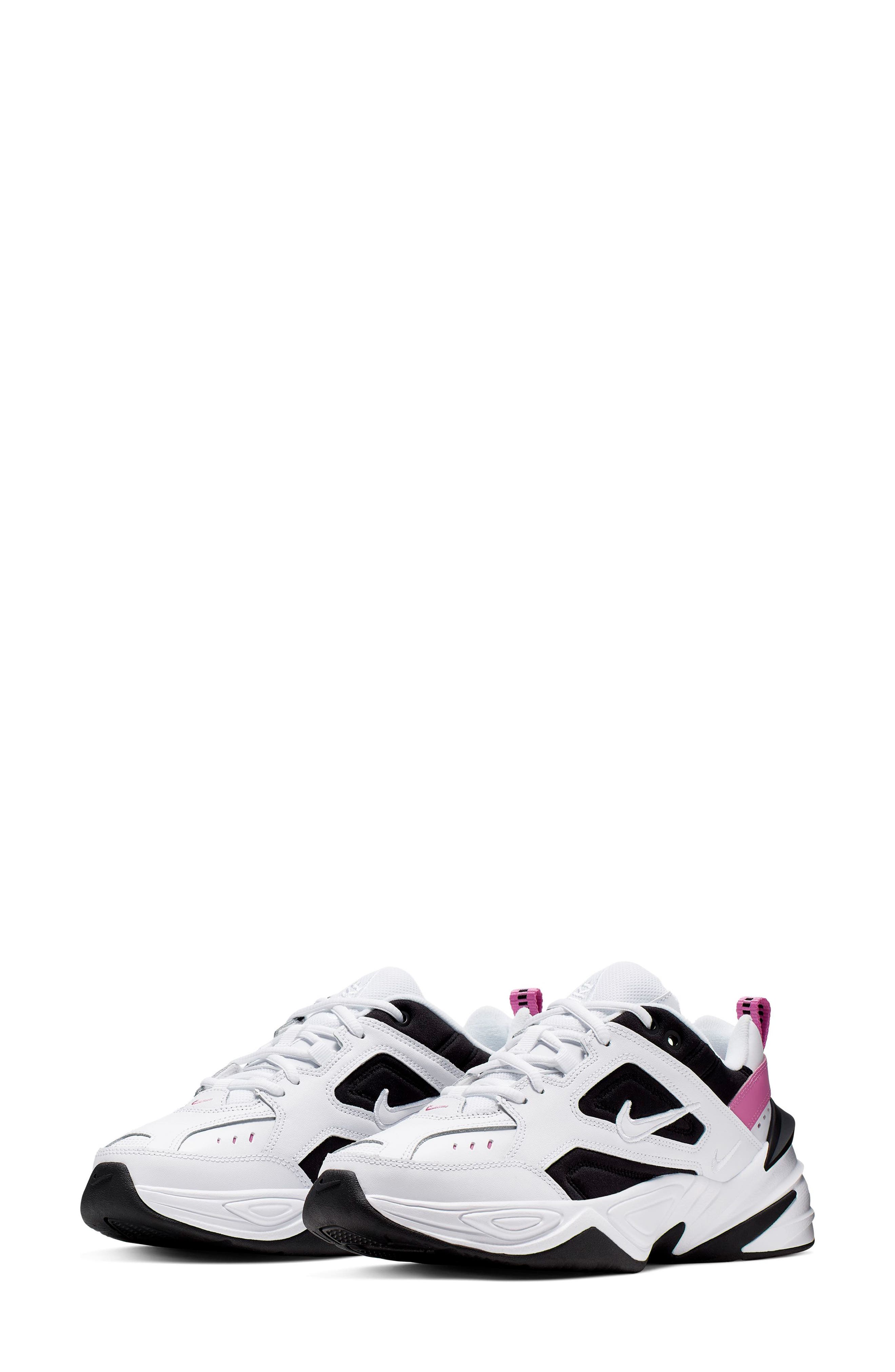 M2K Tekno Sneaker, Main, color, WHITE/ CHINA ROSE/ BLACK