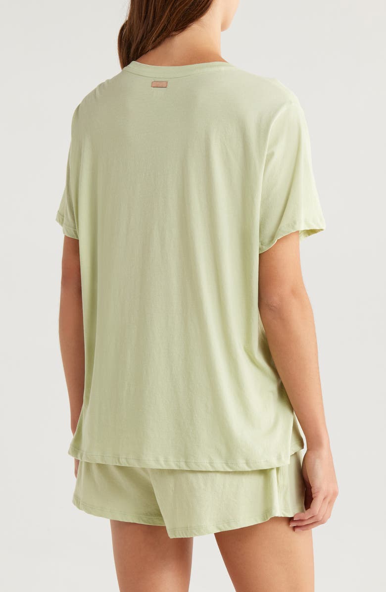Lunya Organic Pima Cotton Short Pajamas, Alternate, color, Ethereal Green