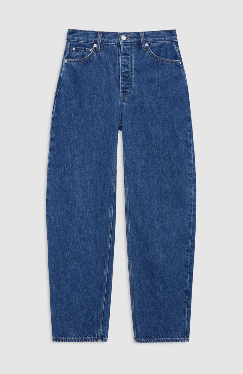 ANINE BING Fritz Jean, Alternate, color, Clean Indigo