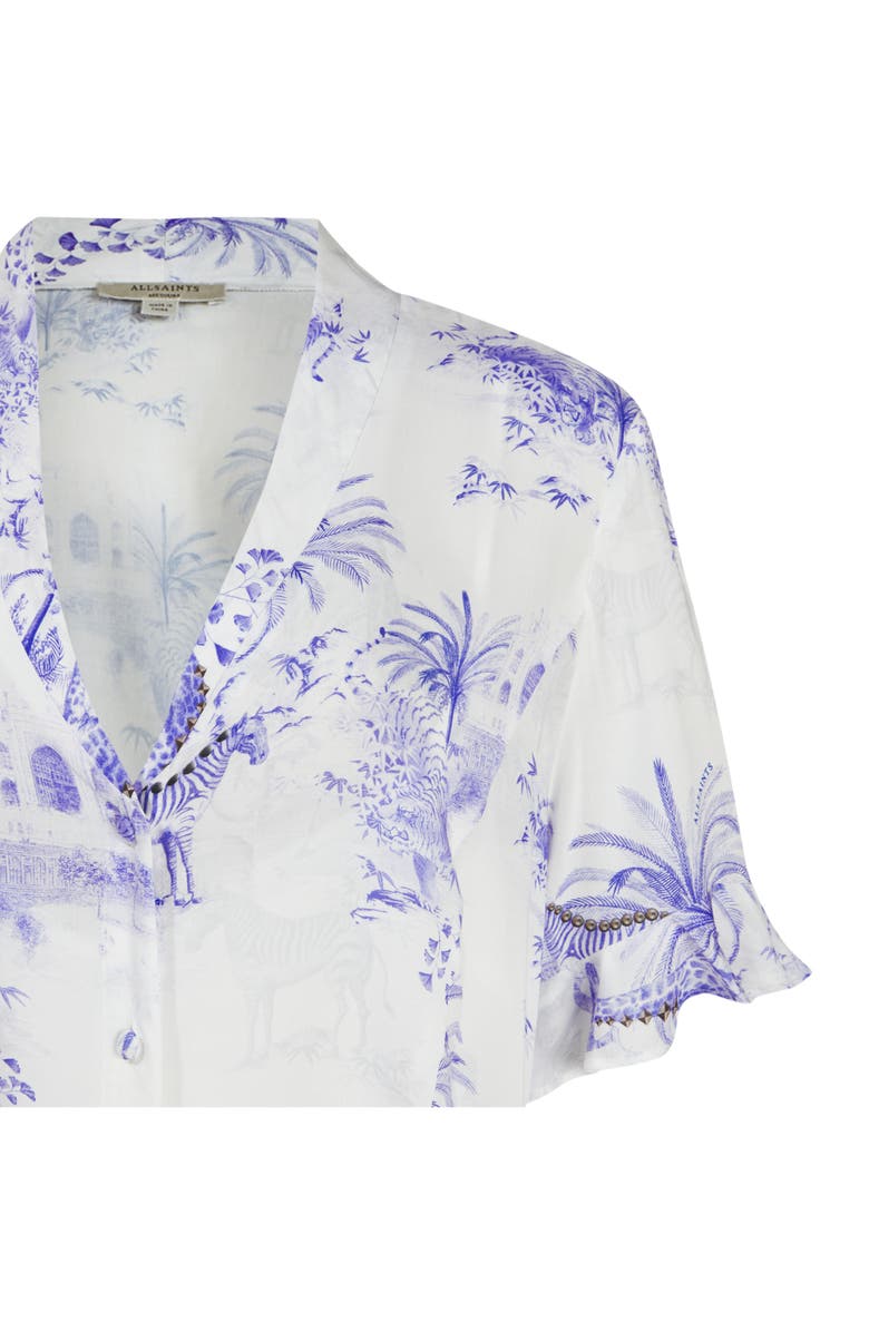 AllSaints Fay Tajpur Shirtdress, Alternate, color, 