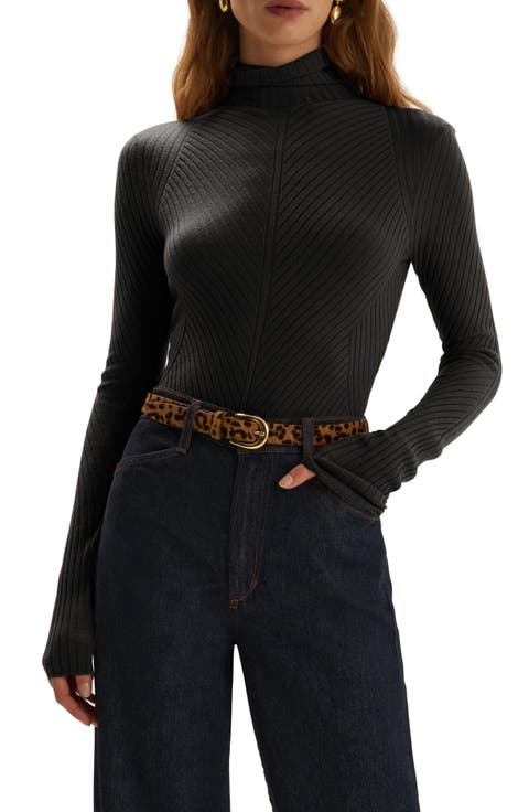 Be Your Girl Turtleneck Merino Wool Blend Sweater