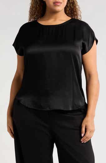 Nordstrom Satin T-Shirt