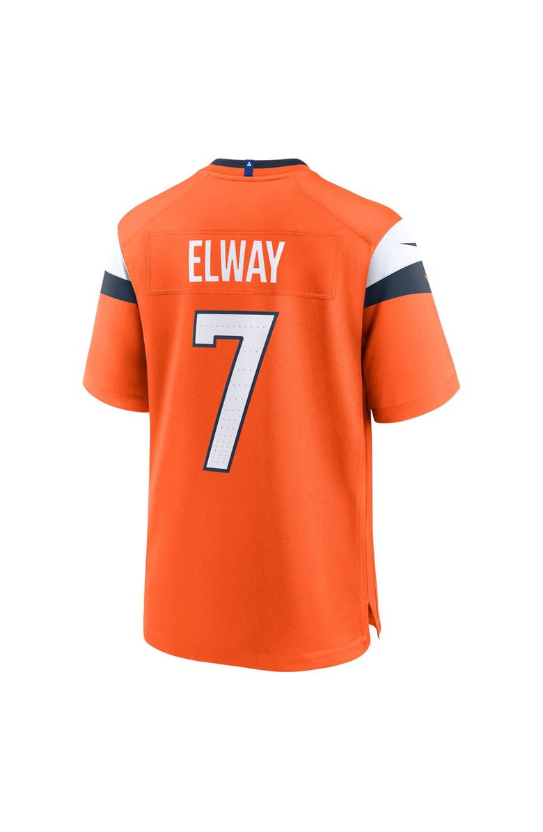 Nike Men's Nike John Elway Orange Denver Broncos Mile High Collection Retired Player Game Jersey, Alternate, color, Orange