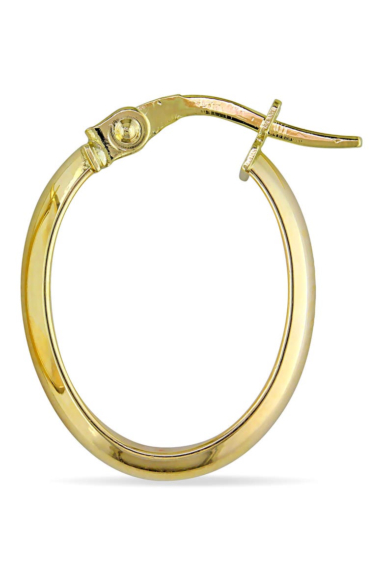 Slim Hoop Earrings, Alternate, color, GOLD