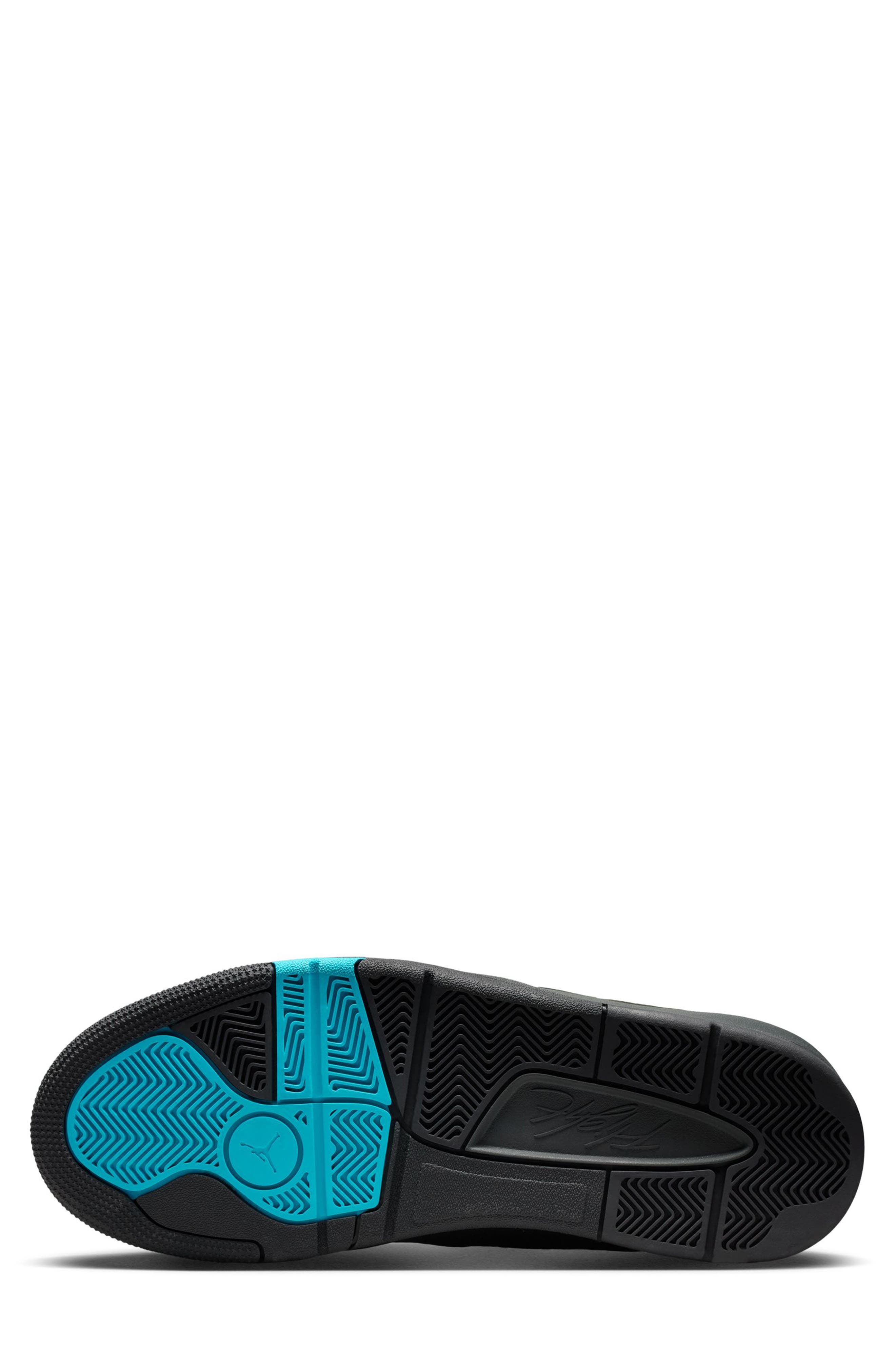 Jordan Flight Court Sneaker, Alternate, color, Black/ Gamma Blue