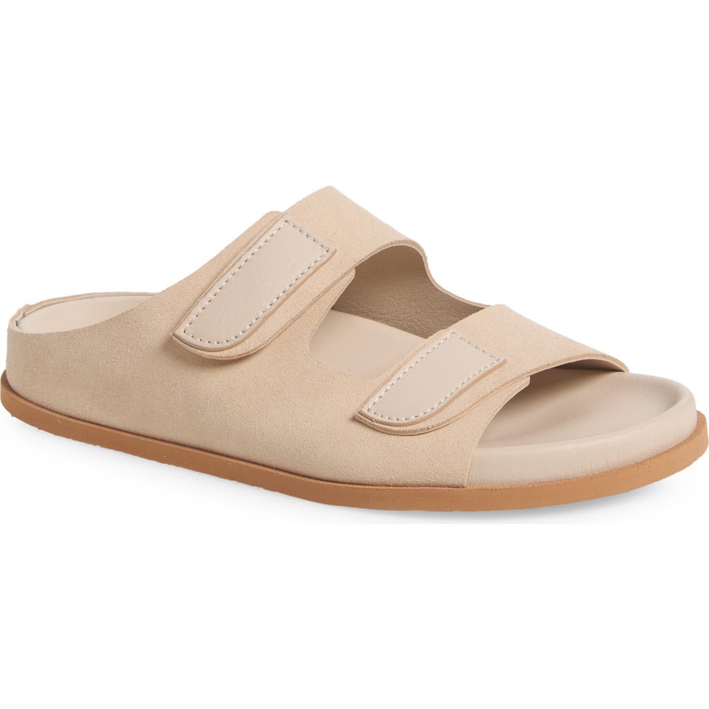 Pedro Garcia Dominika Two Strap Sandal In Plume Castoro