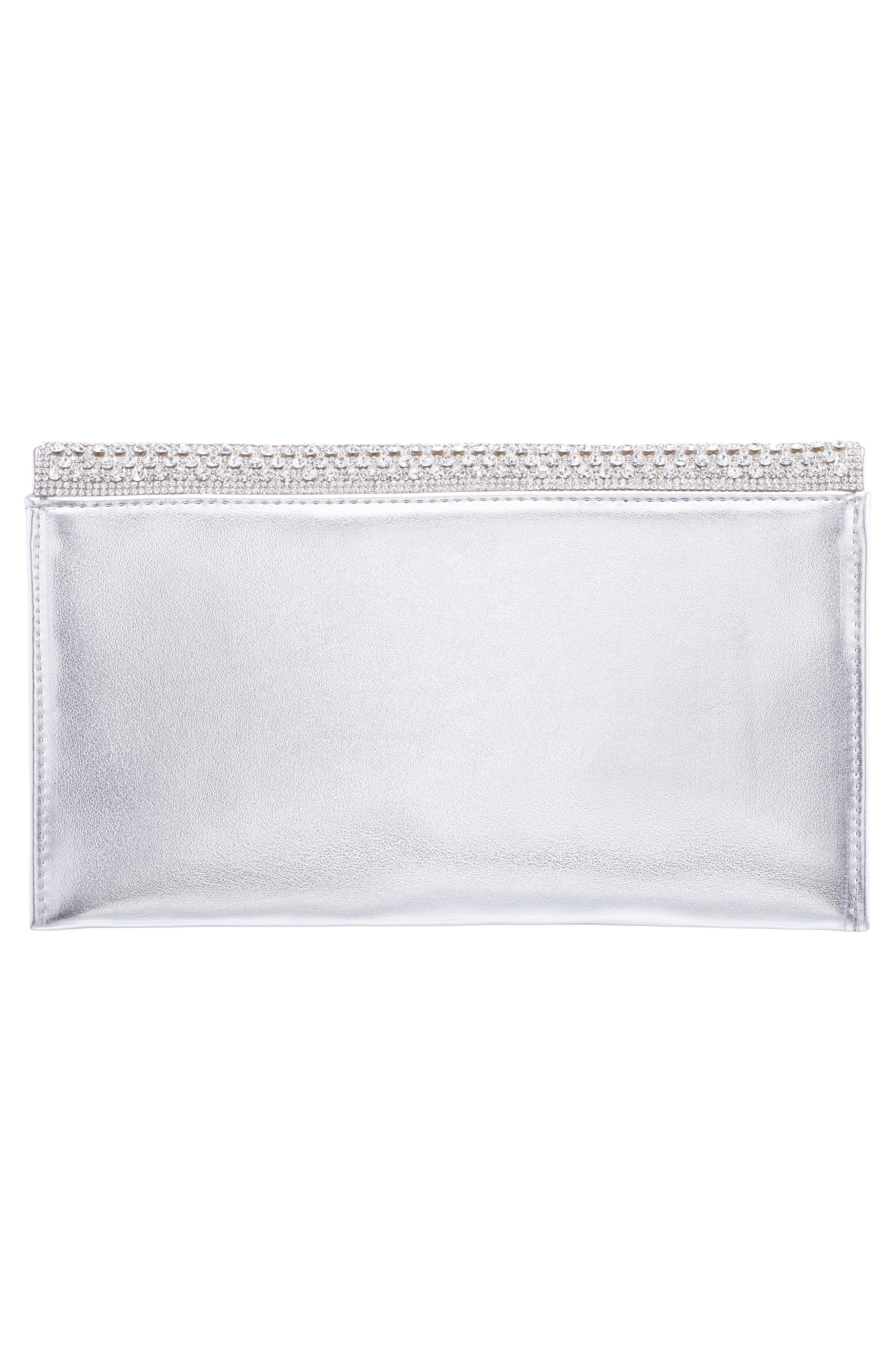 Twinkle Clutch, Alternate, color, SILVER
