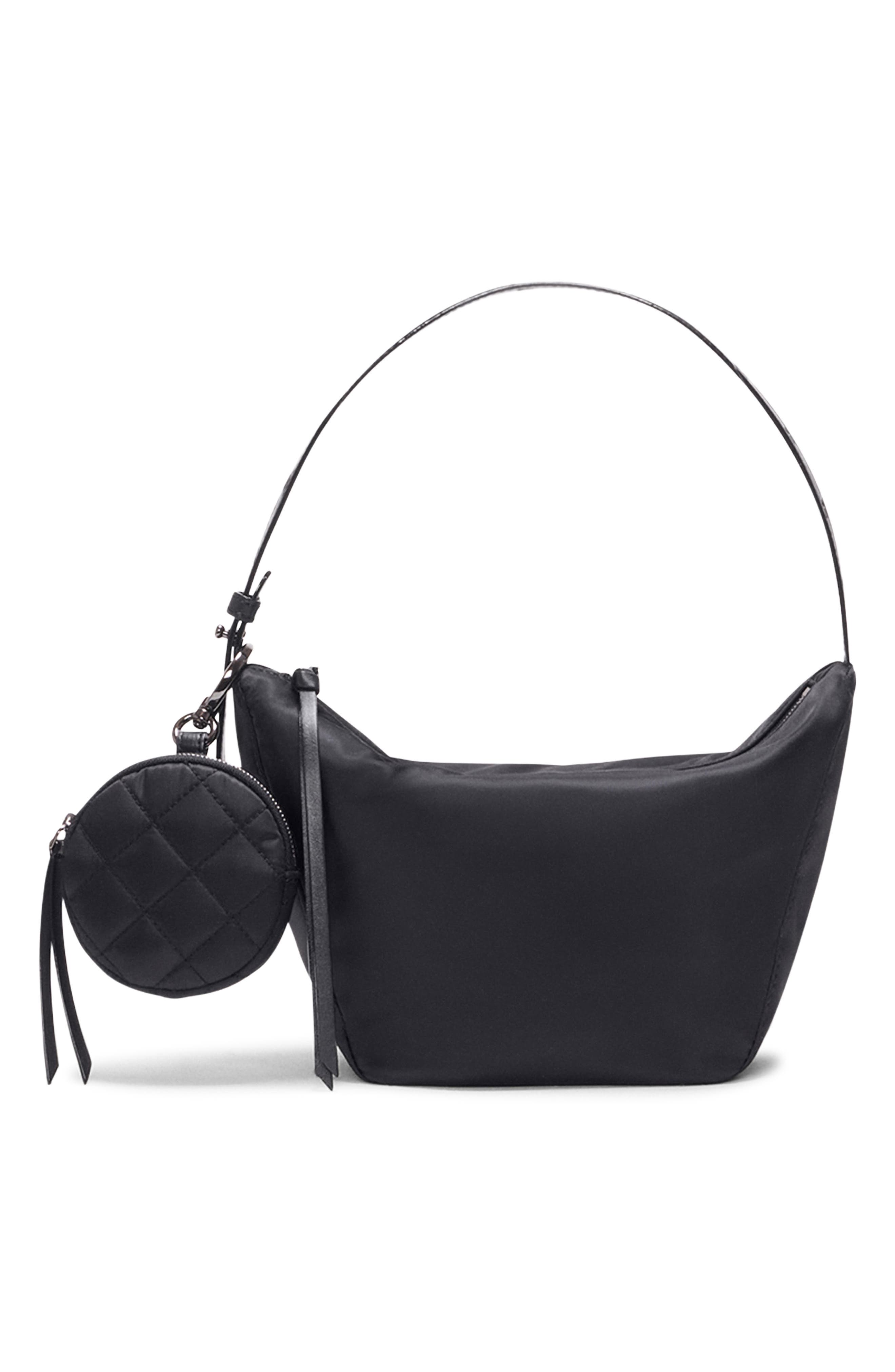 Small Waverly Shoulder Bag, Main, color, BLACK