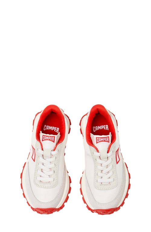 Shop Camper Kids' Drift Trail Sneaker In White Naturals