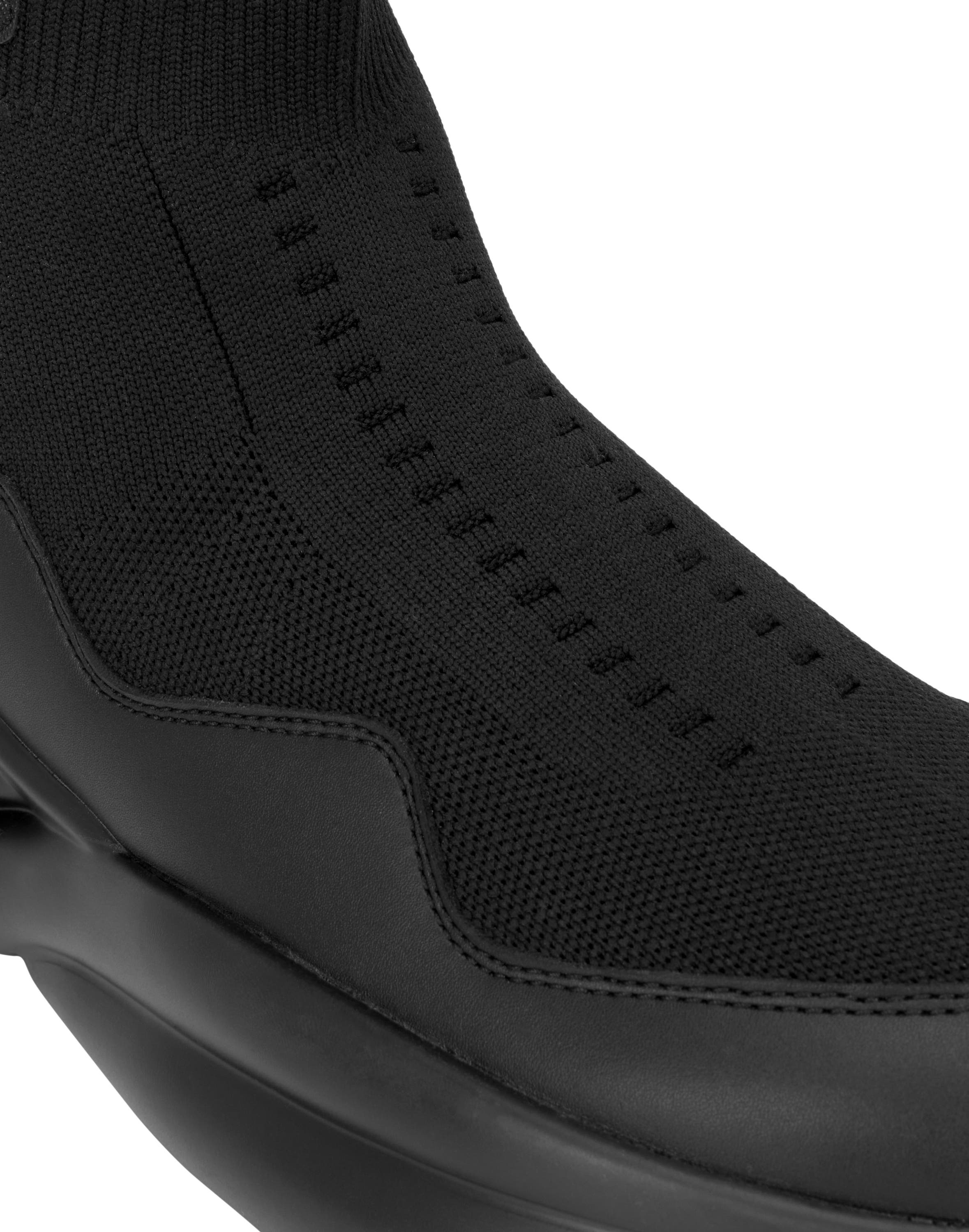 Runner Sock Skywalker Unisex, Alternate, color, black/black