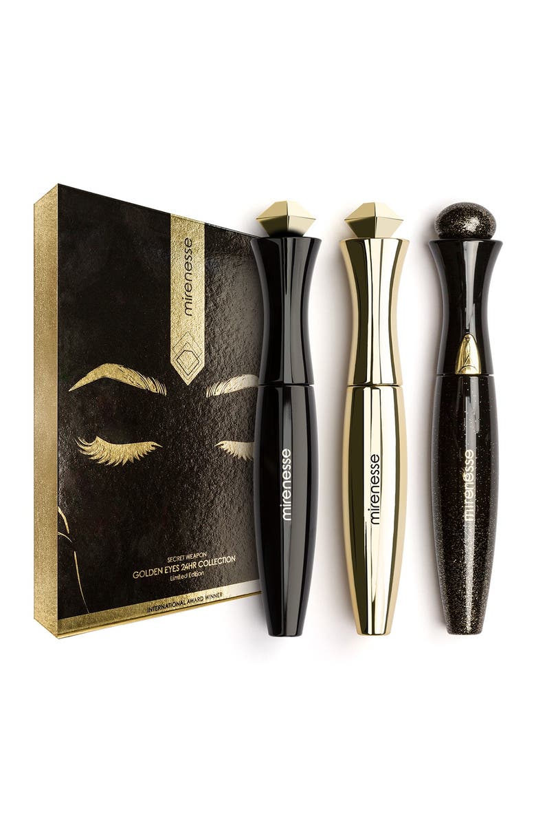 MIRENESSE Super Volume 3-Piece 24hr Mascara Set, Alternate, color, 