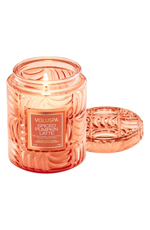 Small Spiced Pumpkin Latte Classic Candle