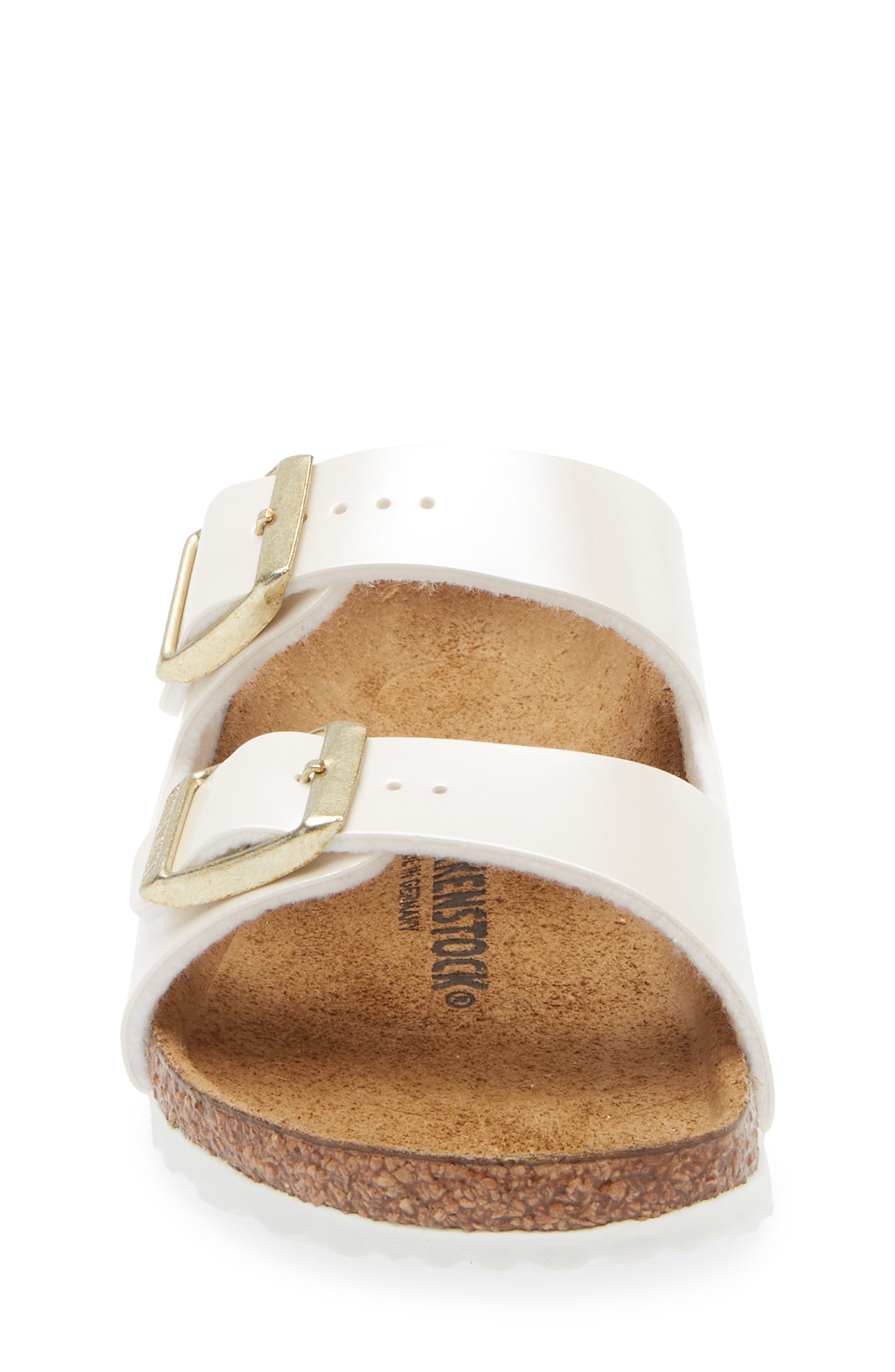 Birkenstock Kids' Arizona Slide Sandal, Alternate, color, White