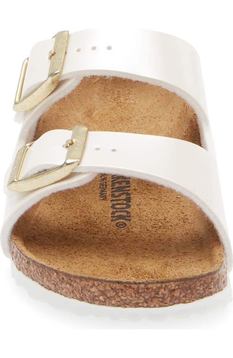 Birkenstock Kids' Arizona Slide Sandal, Alternate, color, White