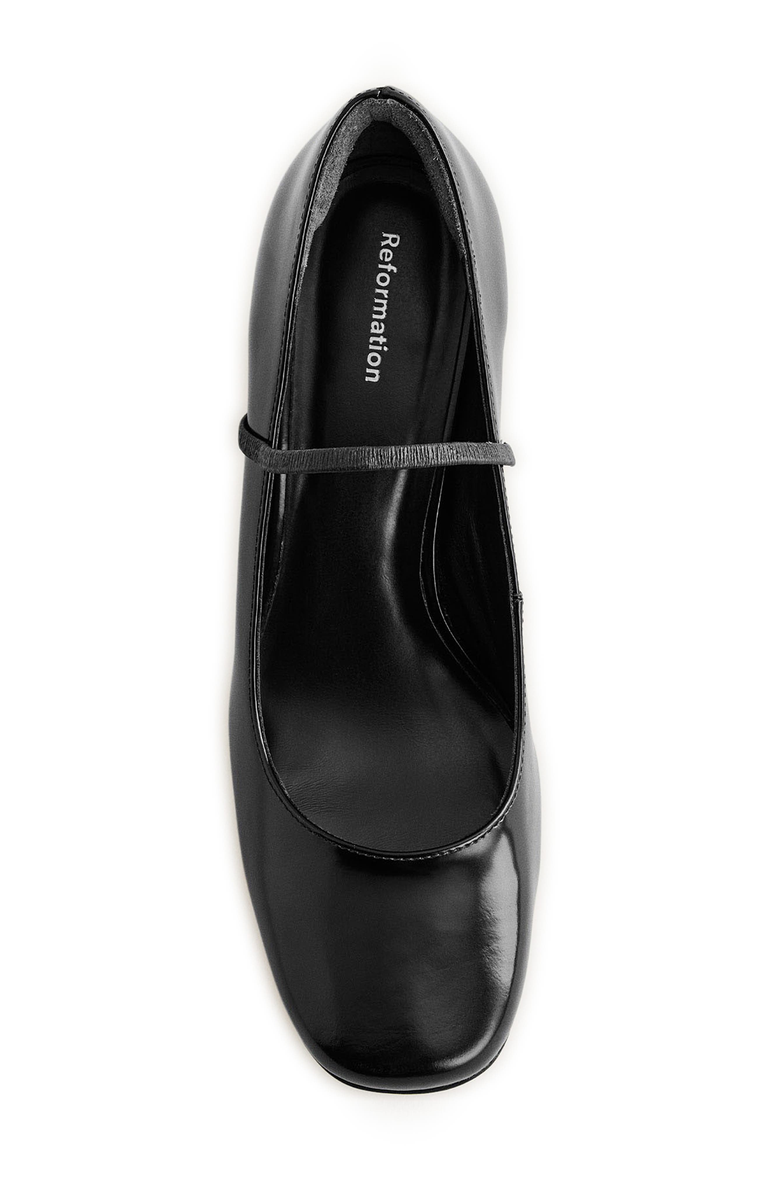 Reformation Natalie Block Heel Pump, Alternate, color, 