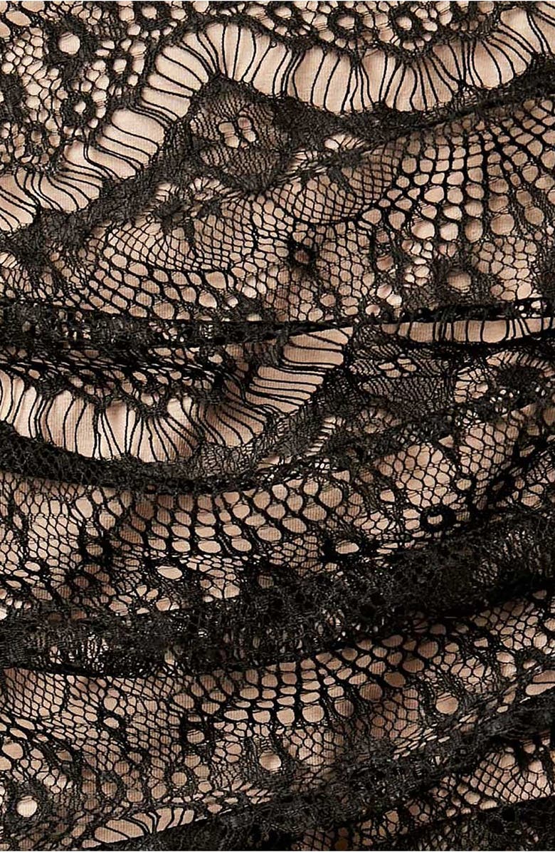 Free People Zoey Lace Miniskirt, Alternate, color, 