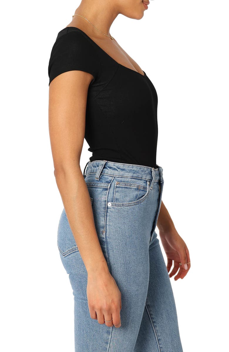 Petal & Pup Natalie Bodysuit, Alternate, color, Black