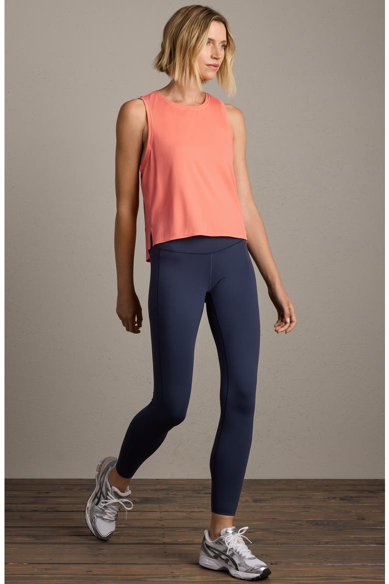 Serene Crop Performance Tank, Alternate, color, CORAL