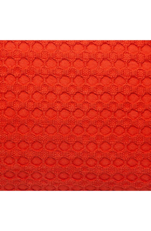 Parkland Collection Embossed Throw Pillow In Orange
