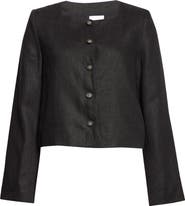 POSSE Emma Boxy Linen Jacket