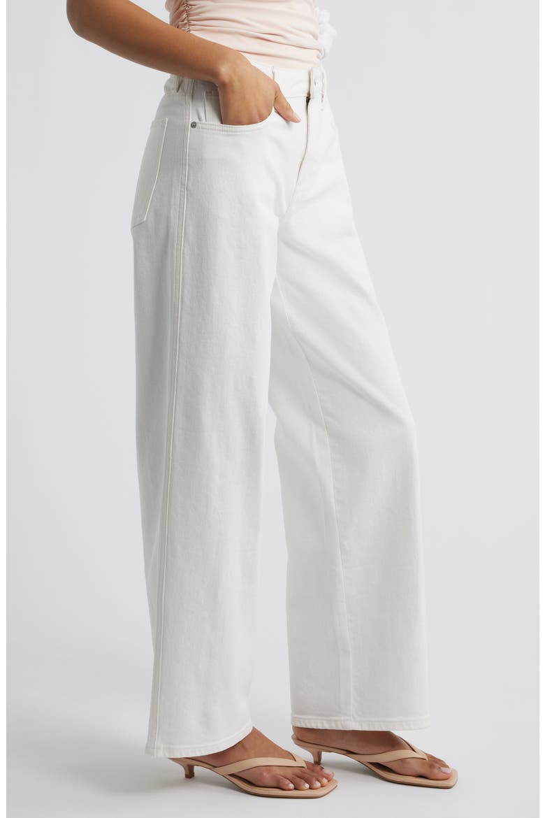 Mid Rise Wide Leg Jeans, Alternate, color, MORGAN WASH