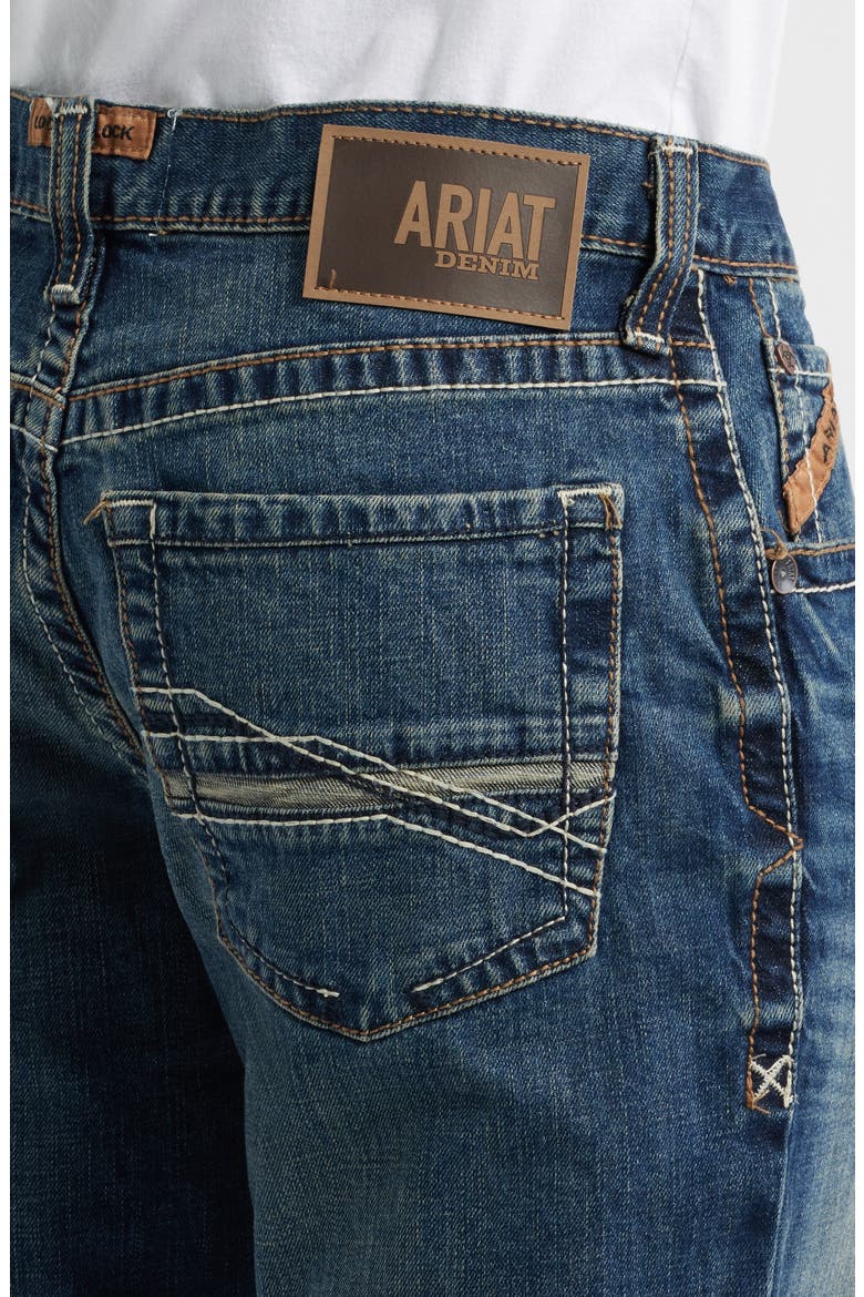 M4 Preston Stretch Bootcut Jeans, Alternate, color, SILVERTON