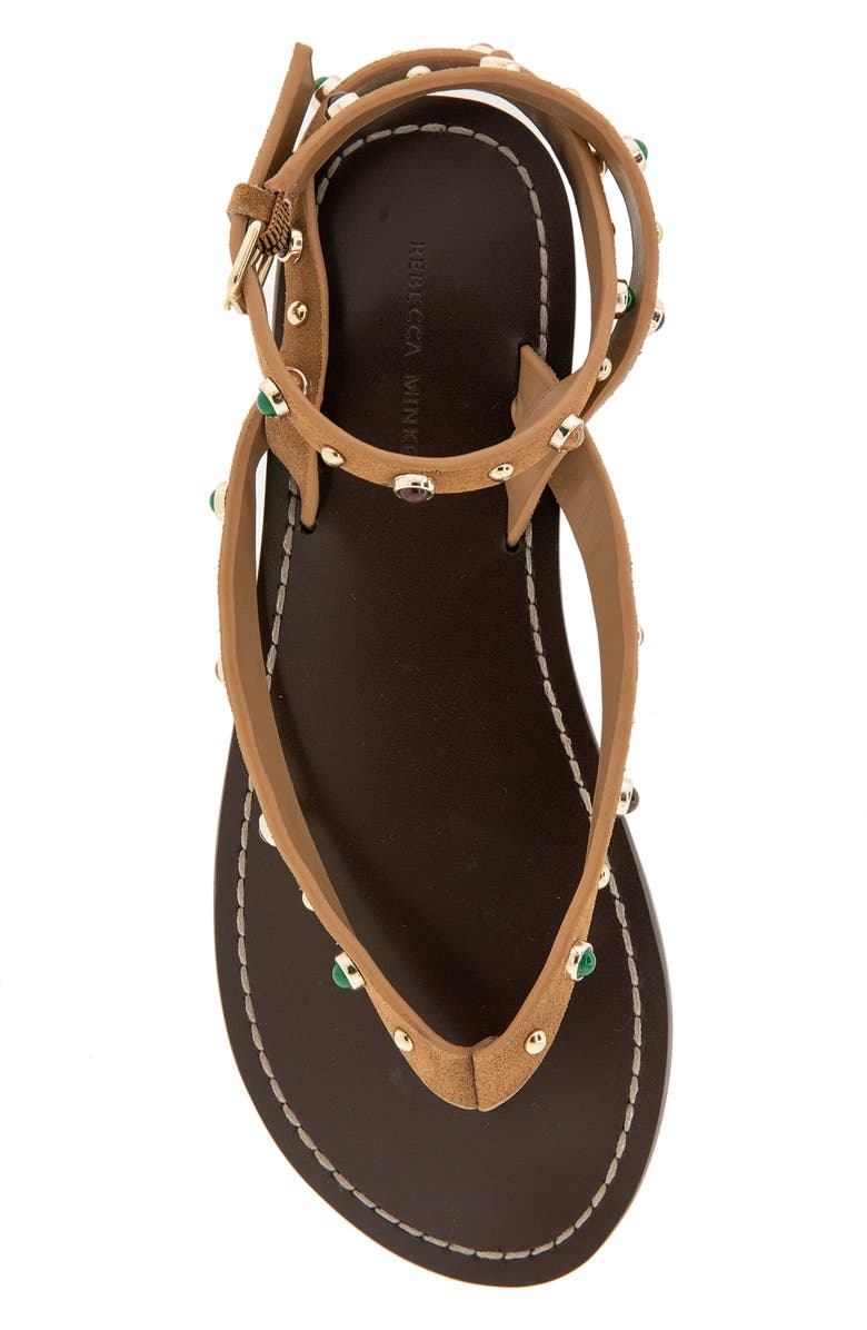 Rebecca Minkoff Jamie Ankle Strap Sandal, Alternate, color, Walnut