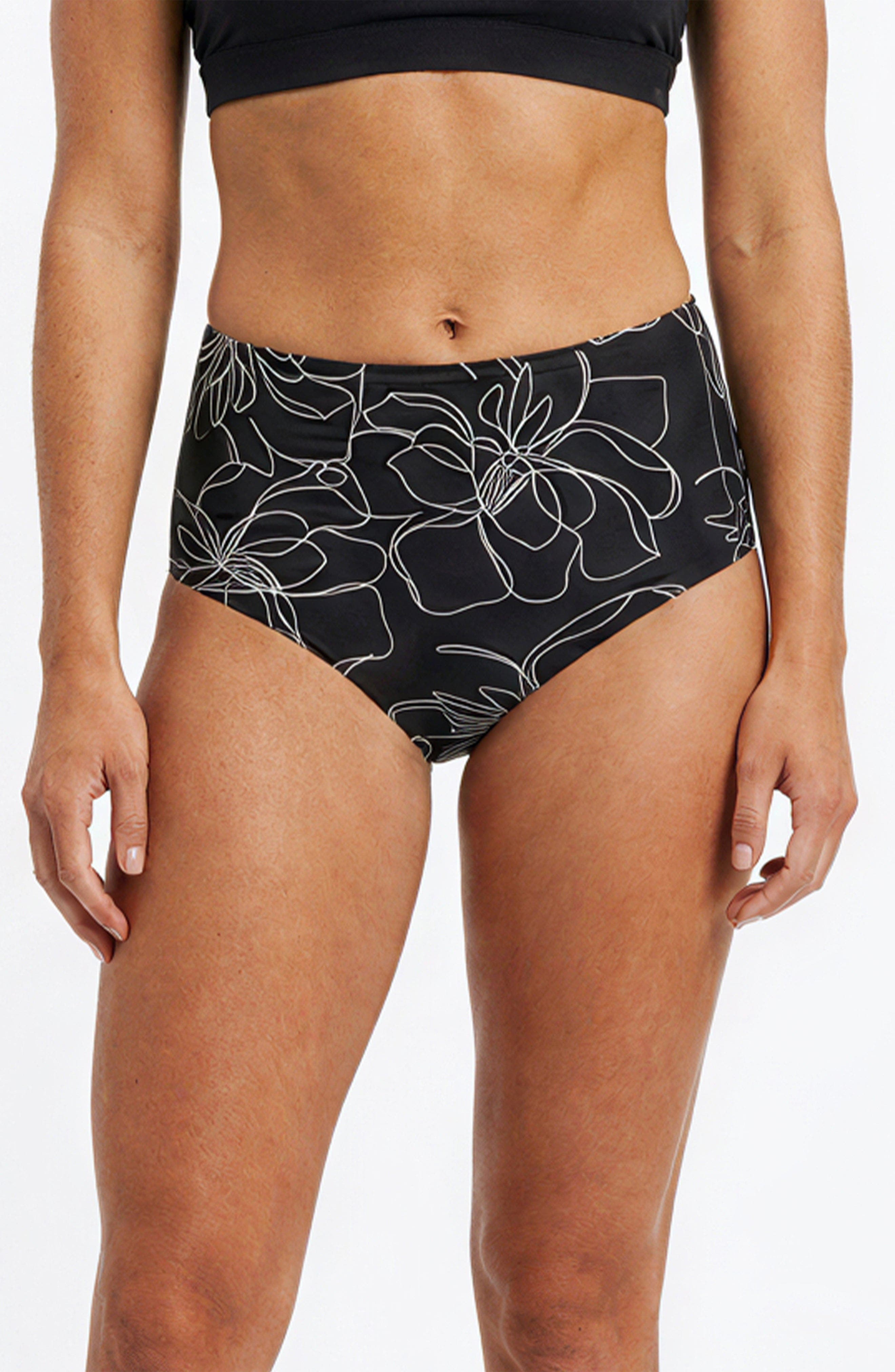 Black Floral