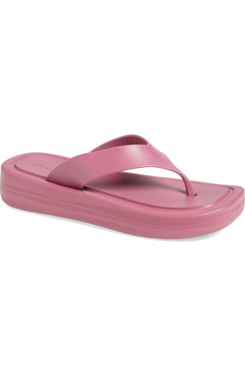 Jeffrey Campbell Darcie Flip Flop, Main, color, Dusty Pink