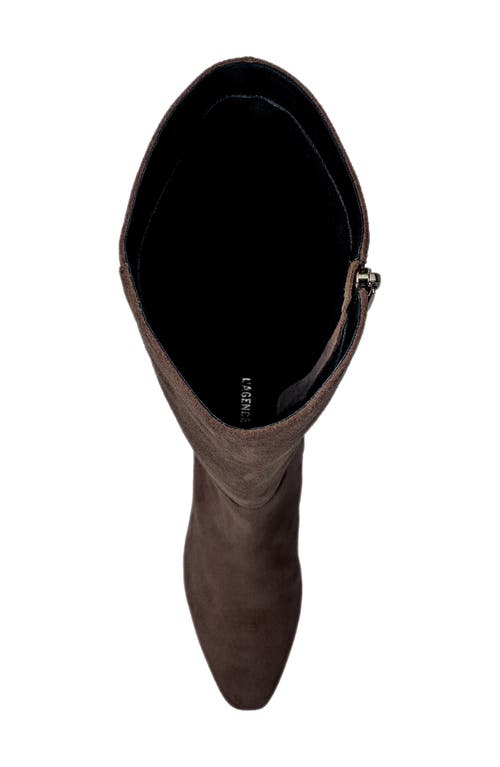 L'agence Eugenie Knee High Boot In Brown