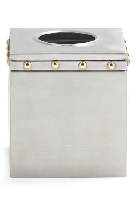 Rivets Tissue Box Cover