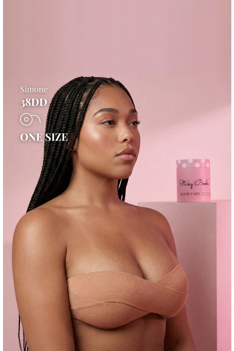 Boob Tape, Alternate, color, Nude