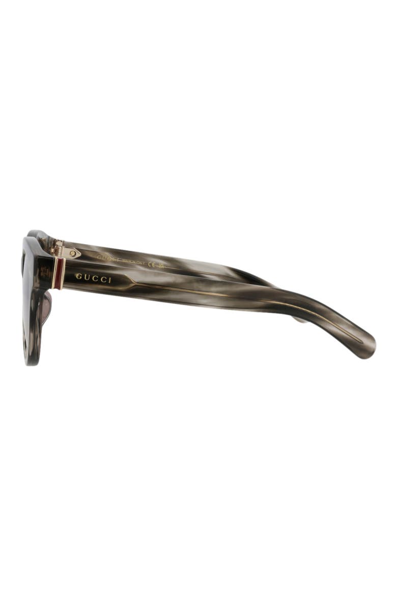 53mm Round Sunglasses, Alternate, color, HAVANA HAVANA BROWN