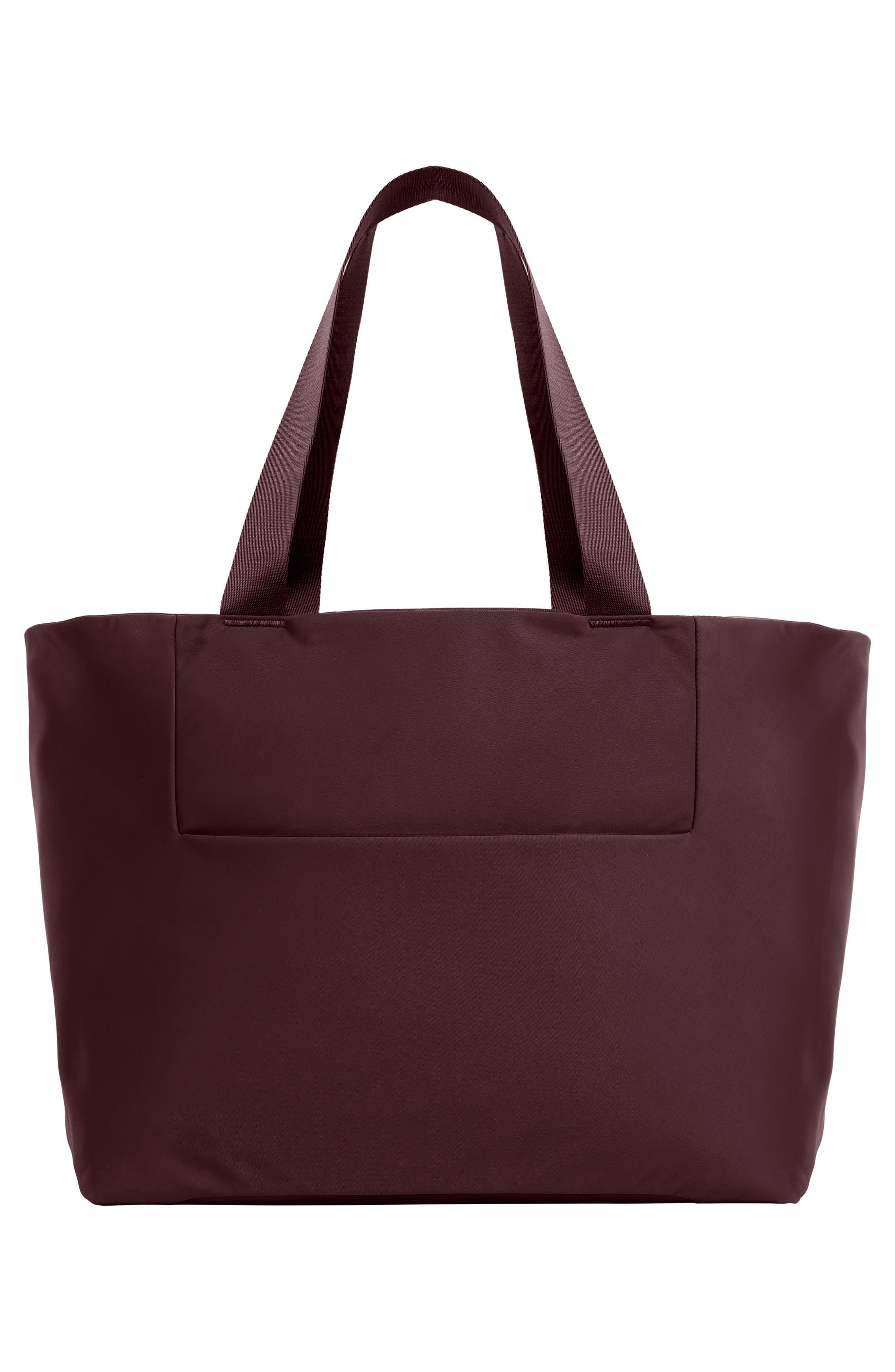 Small Featherlight Tote (Nordstrom Exclusive), Alternate, color, OXBLOOD RED