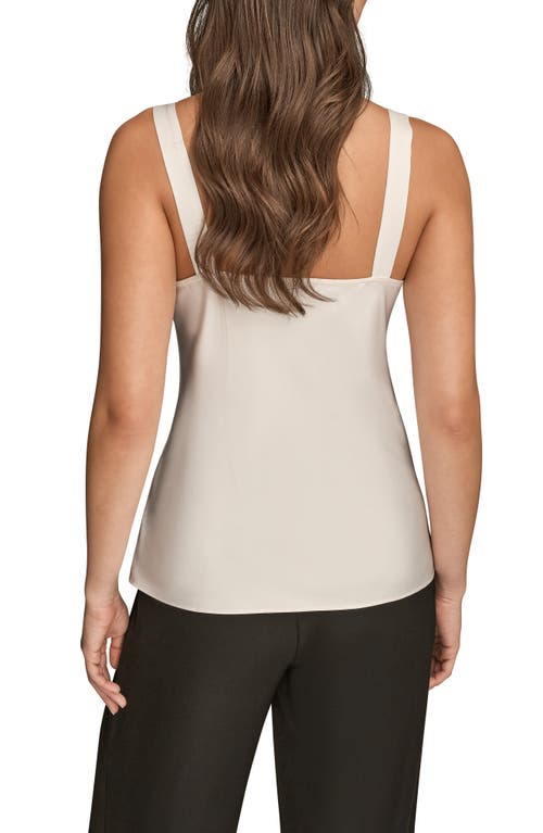 Donna Karan New York Cowl Neck Camisole In Neutral