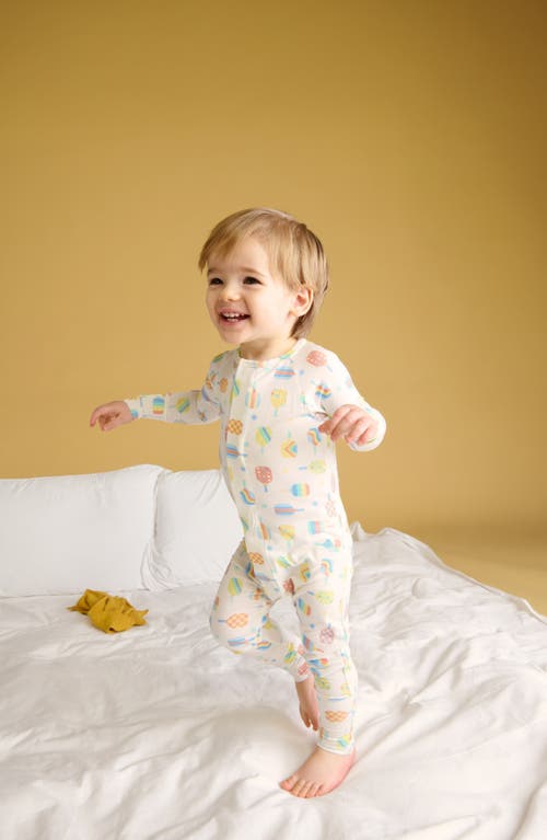 Magnetic Me Perfect Pickle Paddles Convertible Magnetic Romper In White