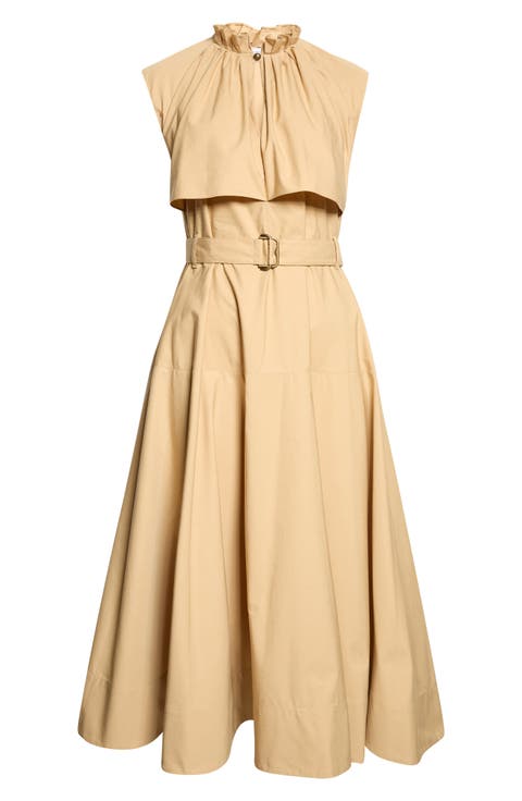 Jessica Cotton Poplin Midi Dress