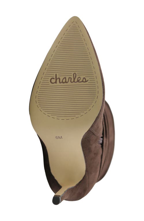 Charles By Charles David Papi Knee High Slouch Boot In Brown