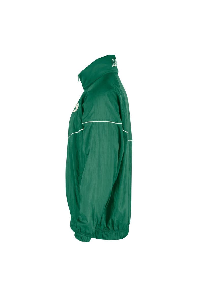 Men's Nike  Kelly Green Boston Celtics Courtside Windrunner Woven Half-Zip Jacket, Alternate, color, Kelly Green