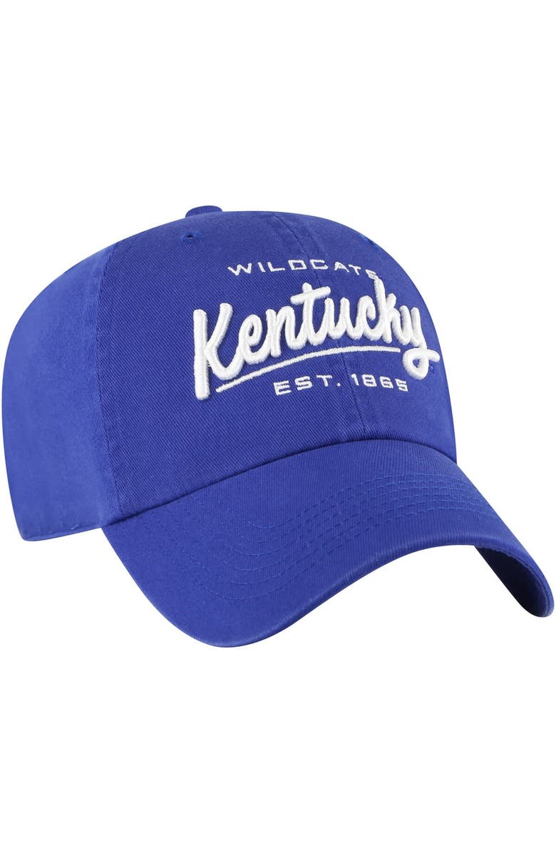 '47 Women's '47 Royal Kentucky Wildcats Sidney Clean Up Adjustable Hat, Alternate, color, Royal