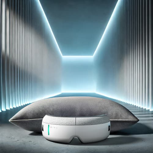 Miko Gaze Eye Massager With Heat & Bluetooth In White