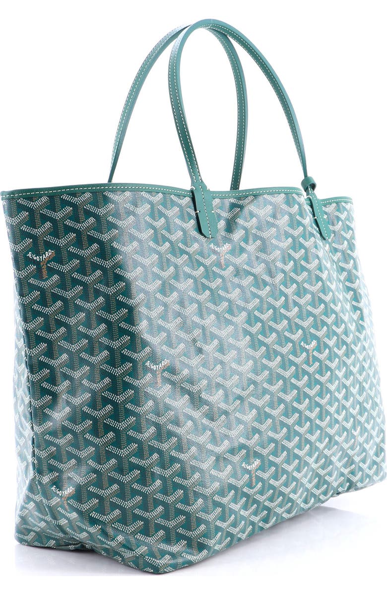 Pre-Owned Goyard Saint Louis Tote Coated Canvas GM, Alternate, color, Green