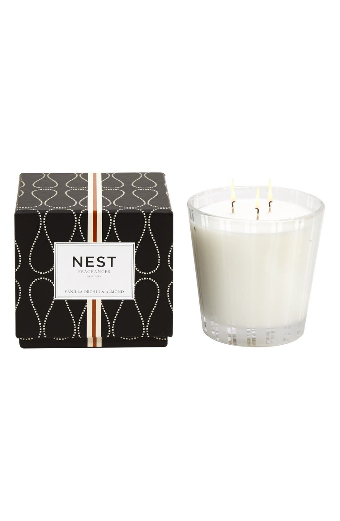 NEST New York NEST Fragrances Vanilla Orchid & Almond 3-Wick Candle