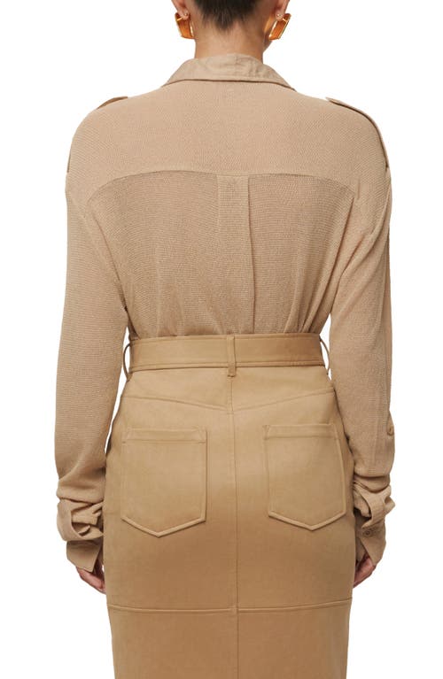 Jluxlabel Sway Button Up Shirt In Neutral