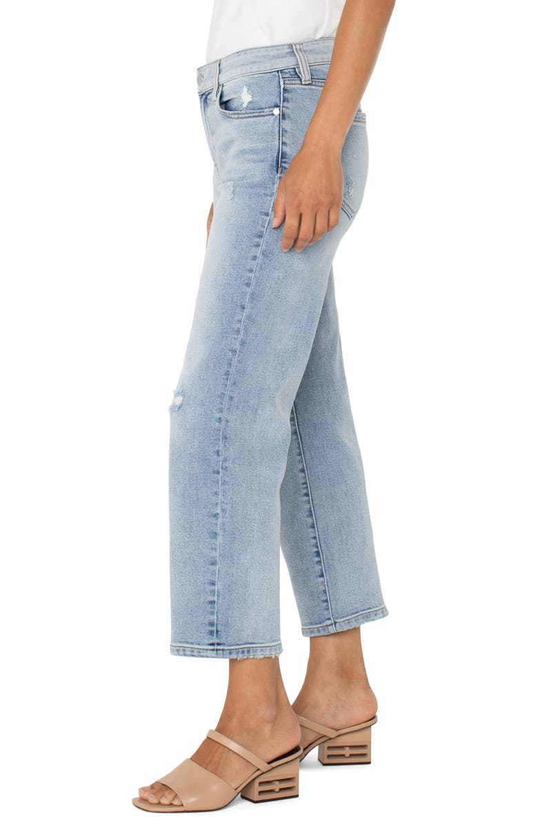 Liverpool Los Angeles Liv Crop Non-Skinny Skinny Jeans, Alternate, color, 