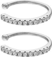 BEN ONI Set of 2 CZ Ear Cuffs