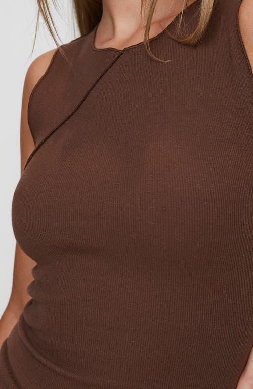 Princess Polly Morganah Asymmetric Rib Tank