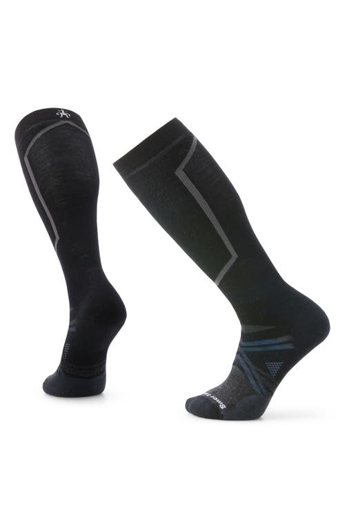 Smartwool Ski Full Cushioning Over The Calf Socks In Black